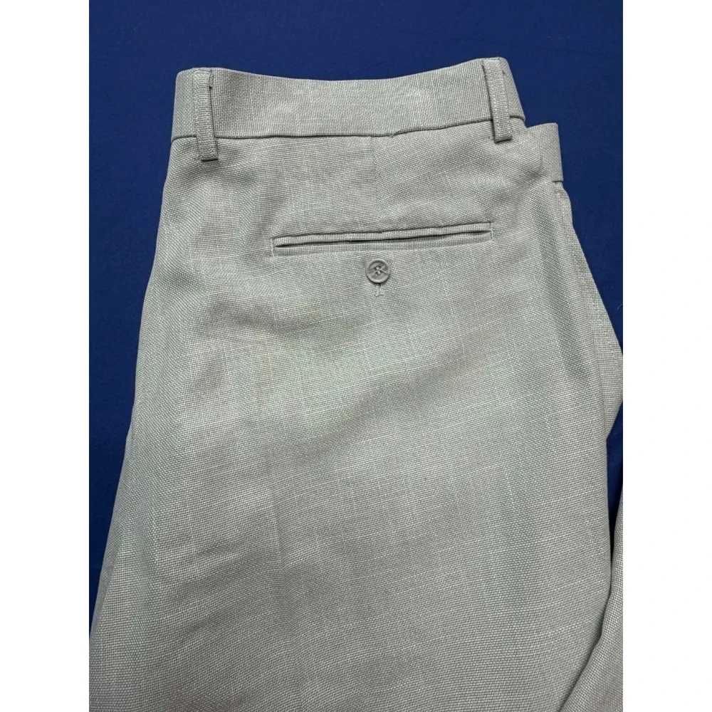 Vintage NWT Falcone Suit‎ Dress Pants Model BUD 2PC Gray Size 44R W38